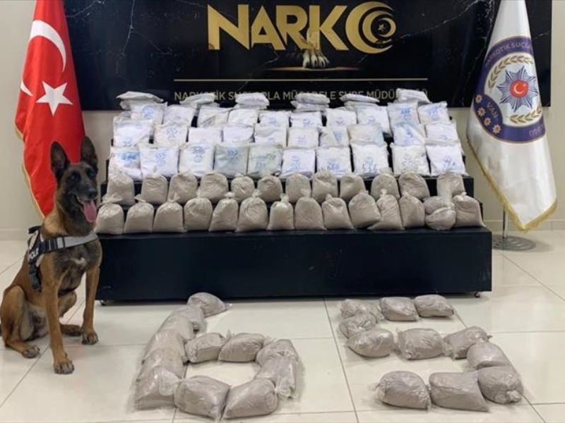 Van’da Bir Haftada 231 Kilo 906 Gram Eroin Ele Geçirildi