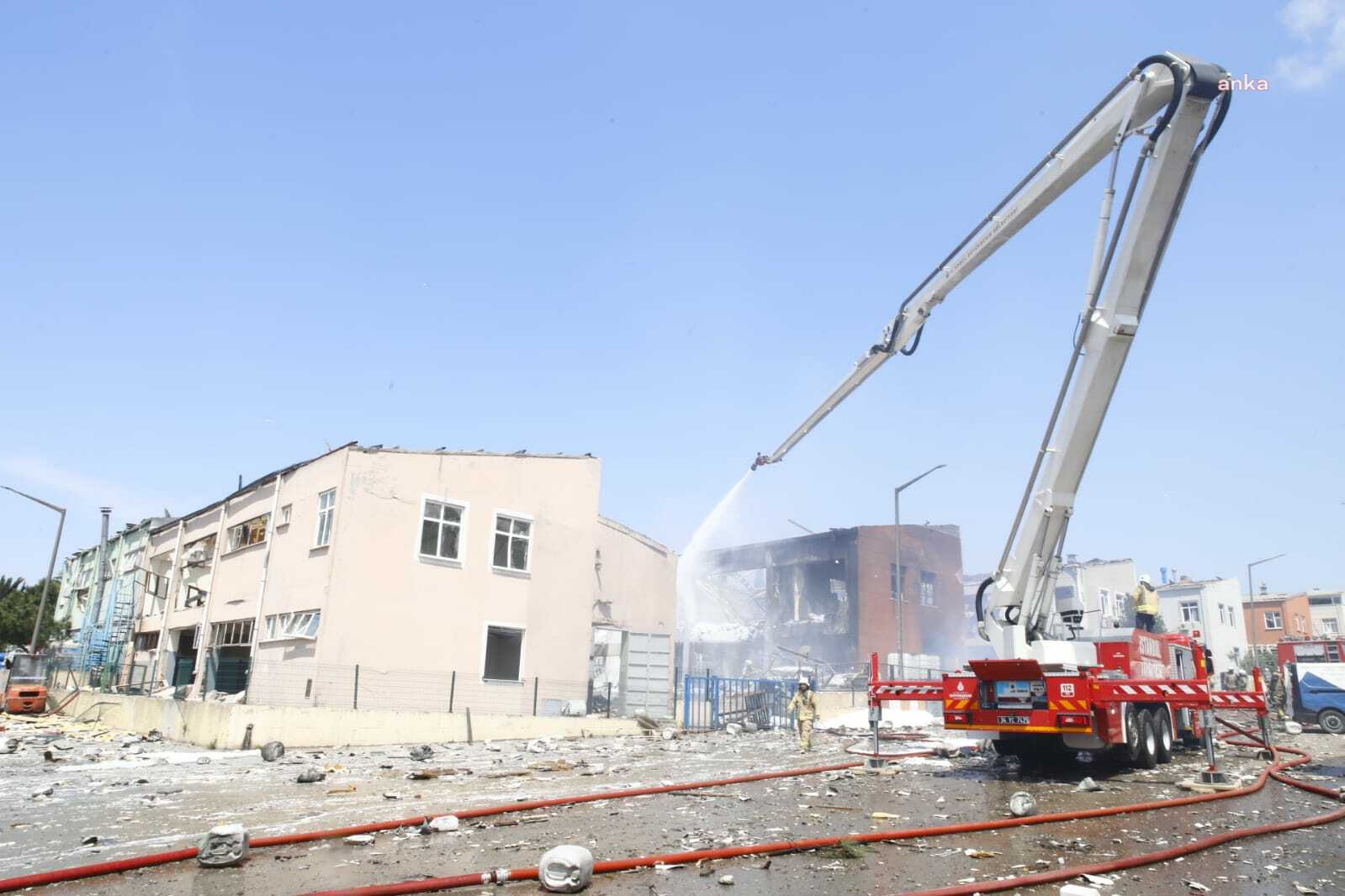 Tuzla’da boya fabrikasında yangın: 3 ölü