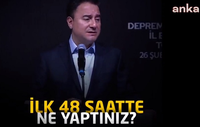 Ali Babacan: İlk 48 Saatteki İhmaliniz Yüzünden Kaç Can Kaybettik?