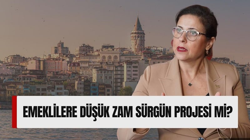 DP’li İlay Aksoy: “Emeklilere Düşük Zam Sürgün Projesi Mi?”