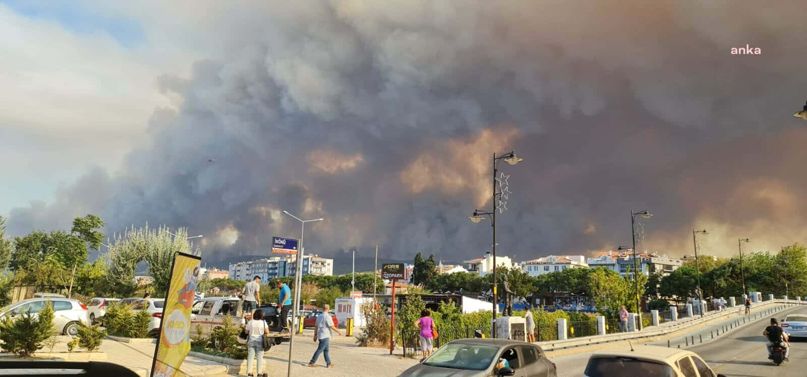 Son Dakika Haber, Çanakkale’de Büyük Yangın