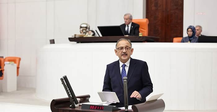 Mehmet Özhaseki: “Bundan Sonra Asla ve Asla Fay Hatların Üzerinde Yapılaşmaya İzin Vermeyeceğiz”