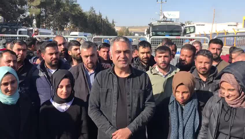 Şanlıurfa’daki tekstil işçilerinin eyleminde 8. gün.