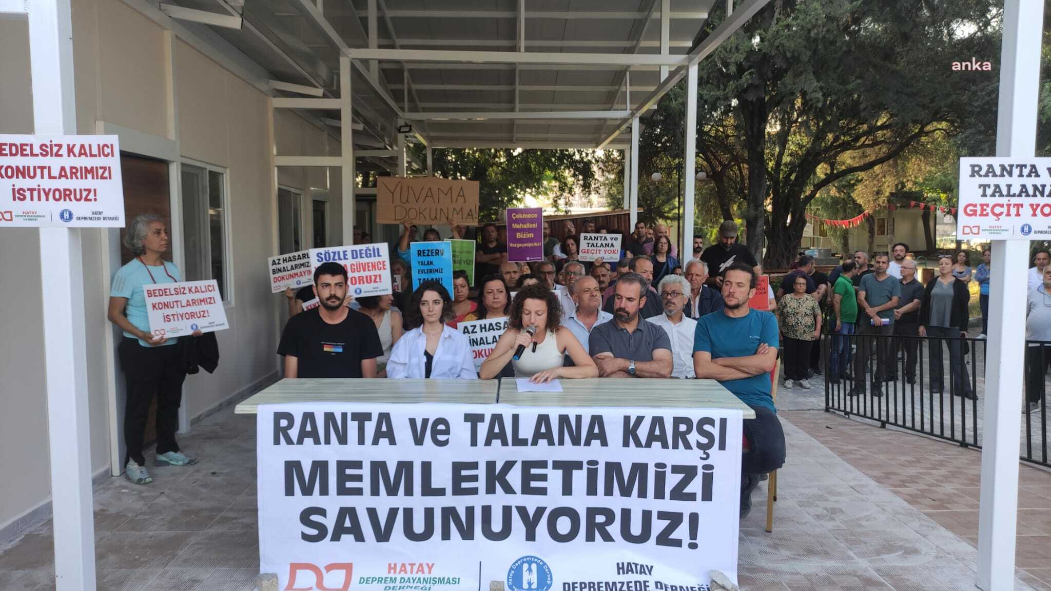 Hataylı depremzedeler endişeli: “Mülksüzleştirilme, demografik yapının bozulması gibi birçok endişe geziyor kentin sokaklarında”