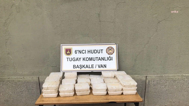 Van hudut hattında 48 kilogram uyuşturucu madde ele geçirildi.