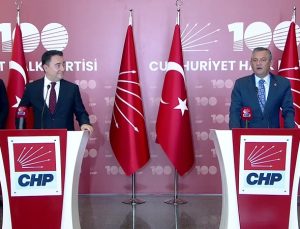 Özgür Özel ile Ali Babacan görüştü… Özel: “Hayvan hakları yasasında, CHP grubu en üst düzey kırmızı alarmdadır”