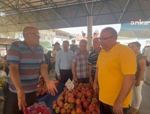 Pahalılıktan yakınan pazarcı esnafı, CHP’li Bülbül’e dert yandı: “Bizi görmüyorlar. Yarın erken seçim olsun”