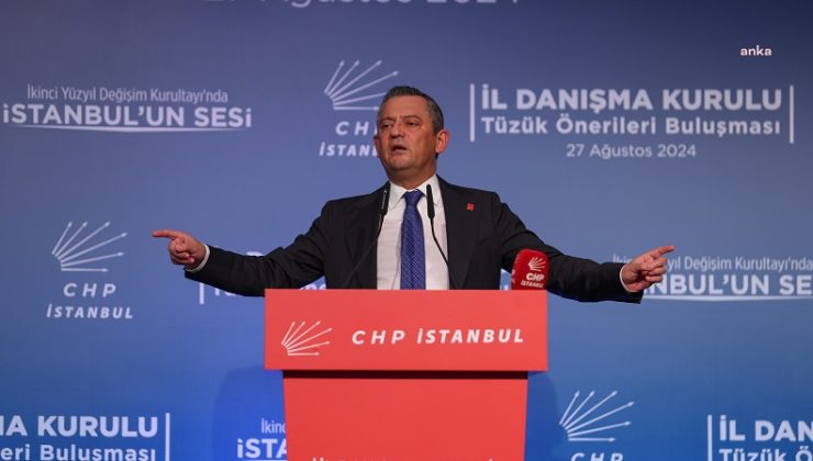 Özgür Özel: “Türkiye’deki en demokratik, en katılımcı tüzüğü yapacağız.