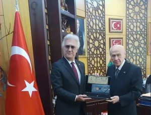 Tamer Karadağlı, MHP Lideri Devlet Bahçeli’ ziyaret etti.