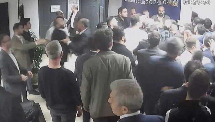 AKP’li başkanı ülkücülerin dövdüğü iddia edilmişti görüntüler ortaya çıktı